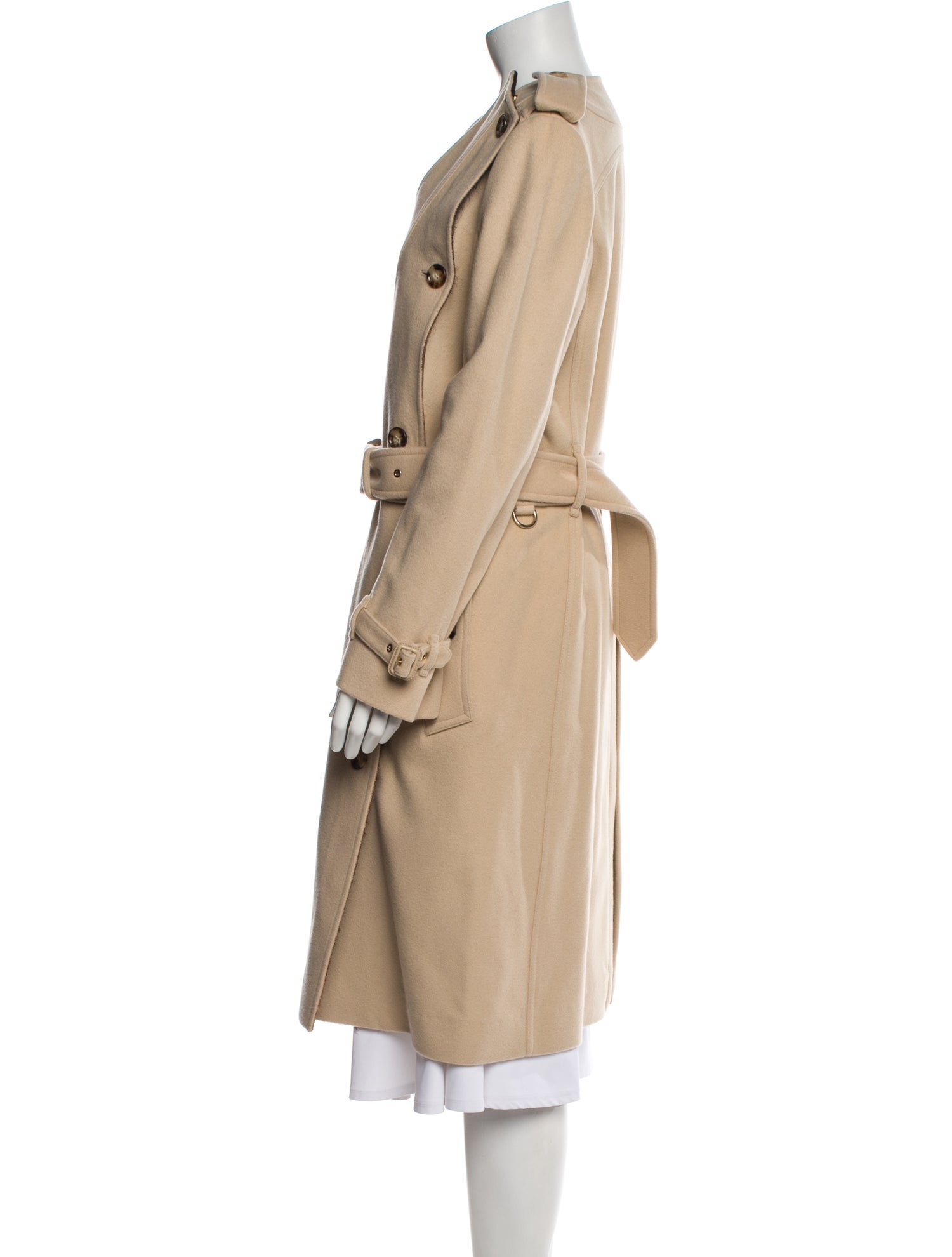 Burberry Wool Trench Coat w/ Tags