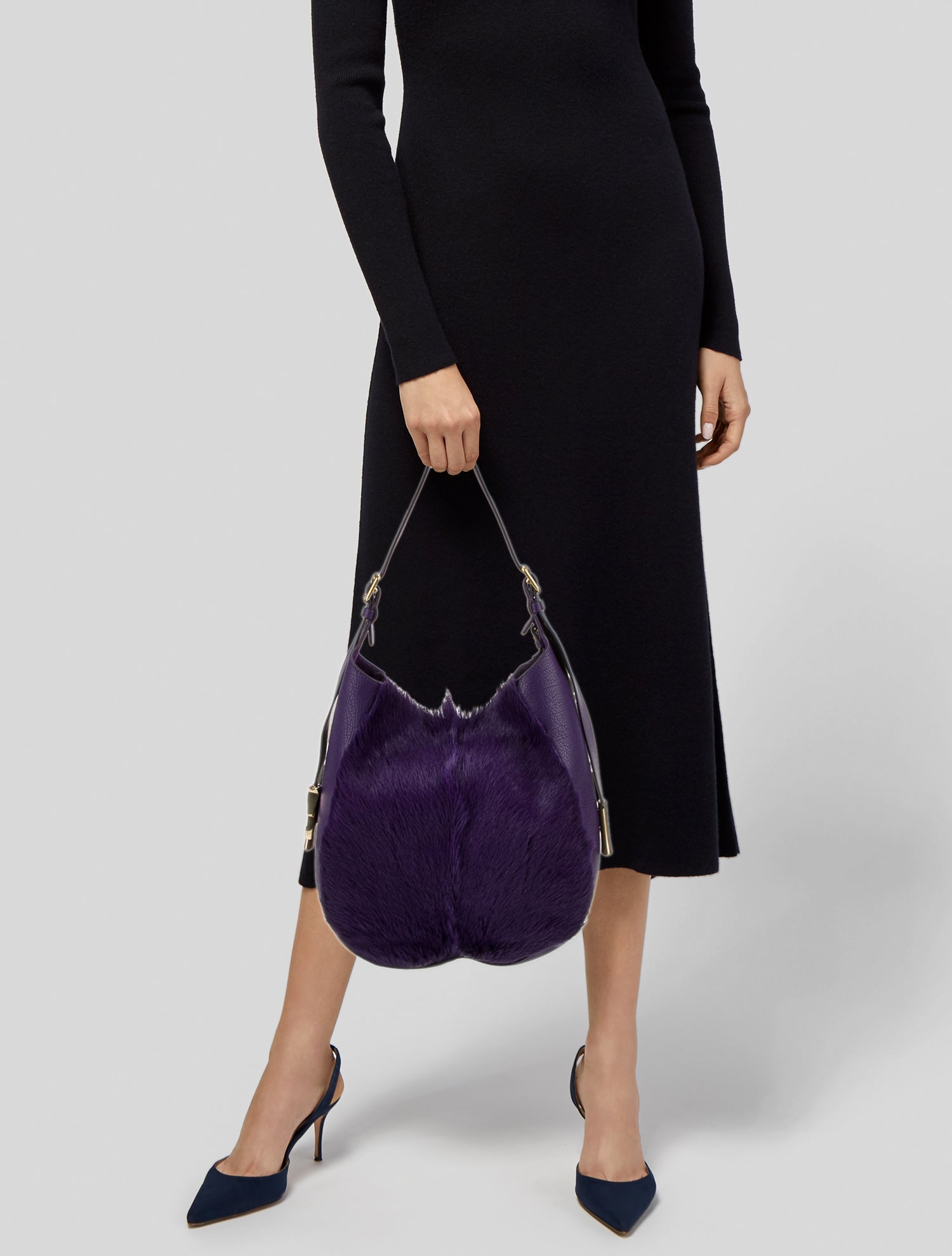 Burberry Leather Hobo