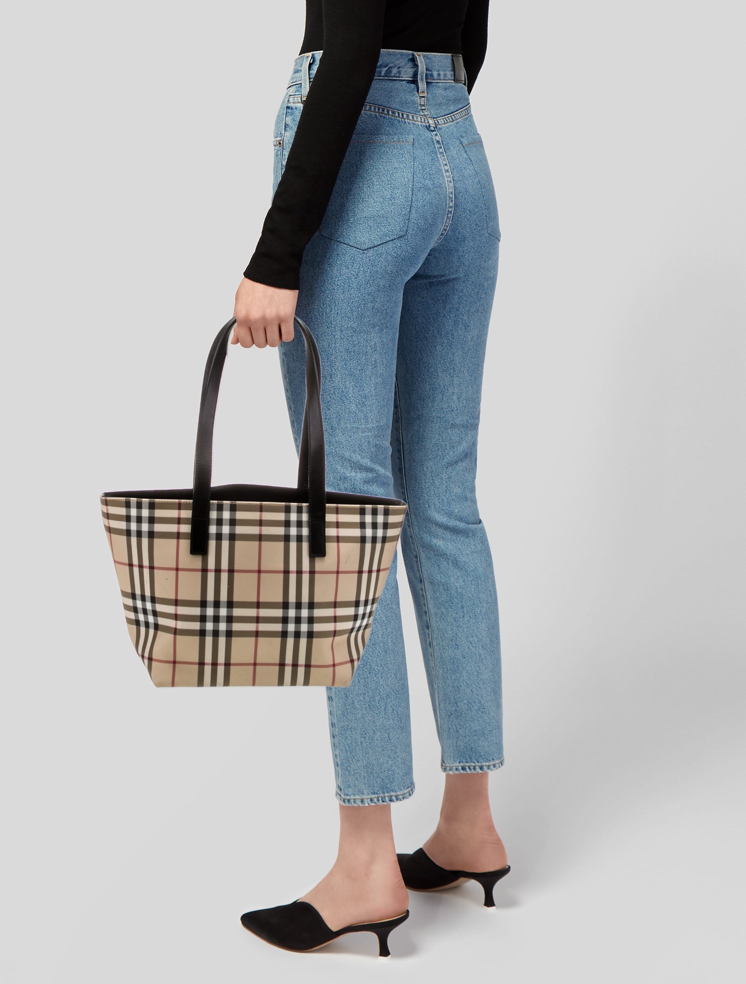 Burberry Nova Check Shoulder Bag