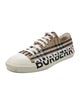 Burberry House Check Pattern Canvas Sneakers