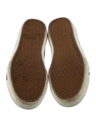 Burberry House Check Pattern Canvas Sneakers