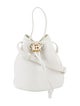 Burberry Leather Bucket Bag