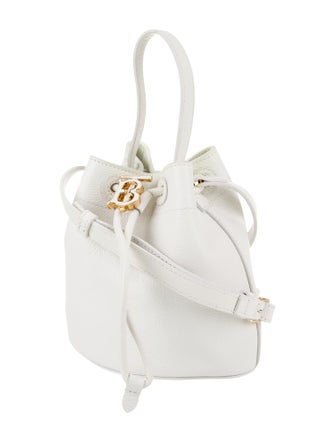 Burberry Leather Bucket Bag