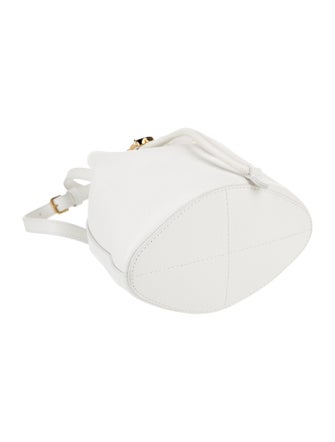 Burberry Leather Bucket Bag