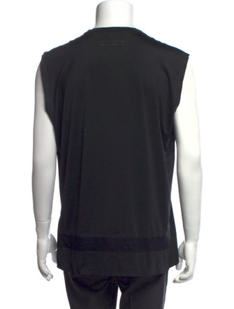 Burberry Nova Check Pattern Crew Neck T-Shirt