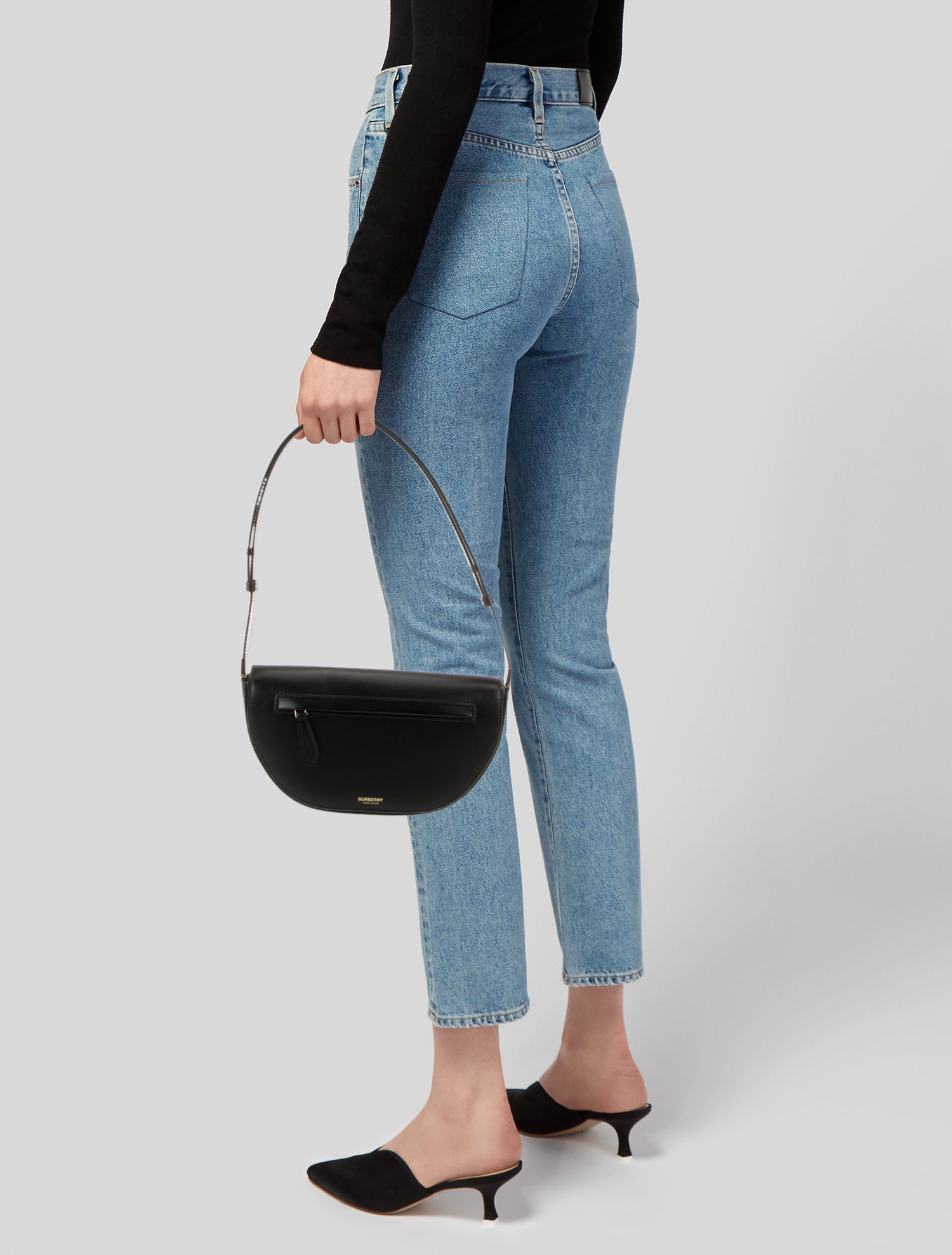 Burberry Leather Shoulder Bag w/ Tags