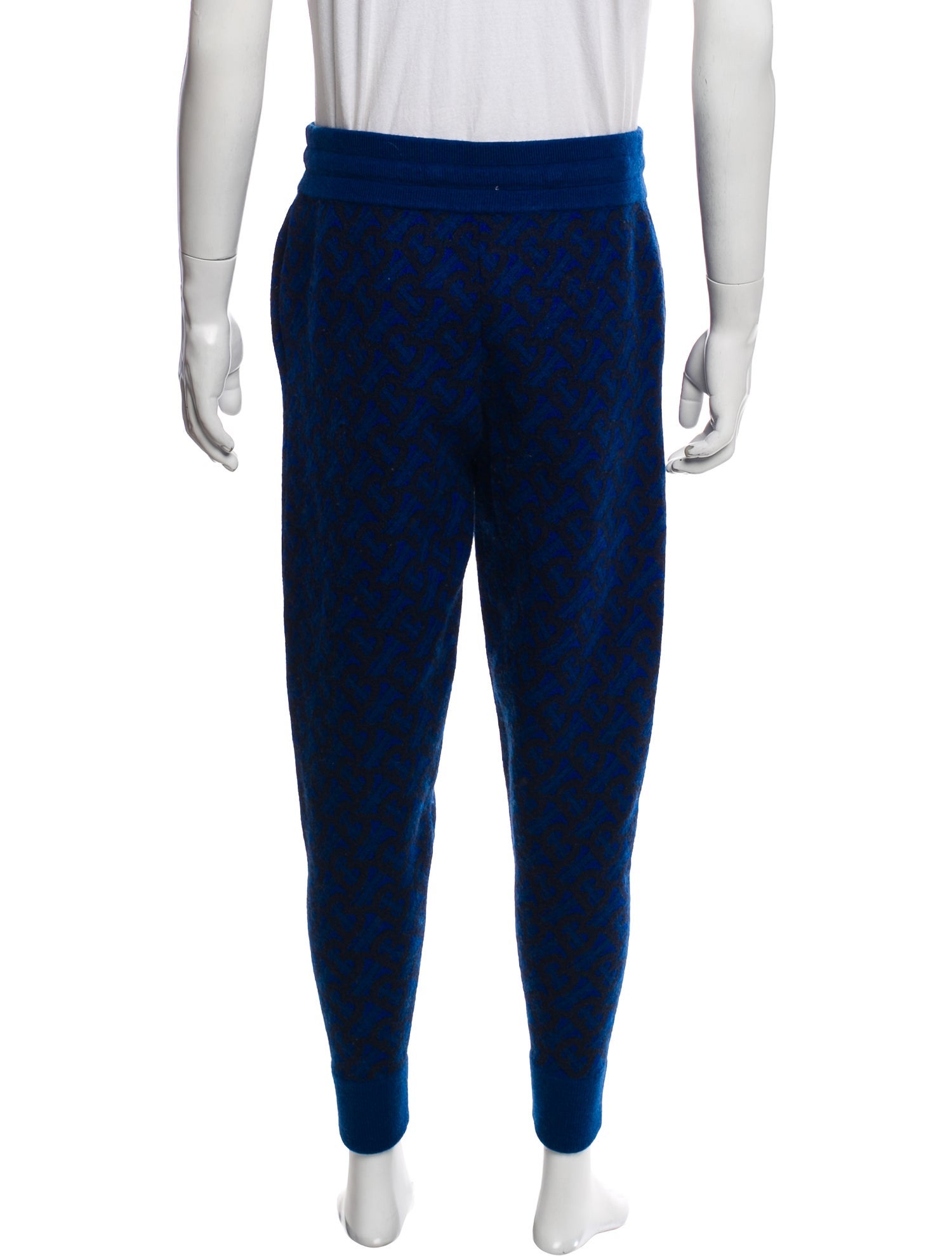 Burberry Wool Printed Lounge Bottoms