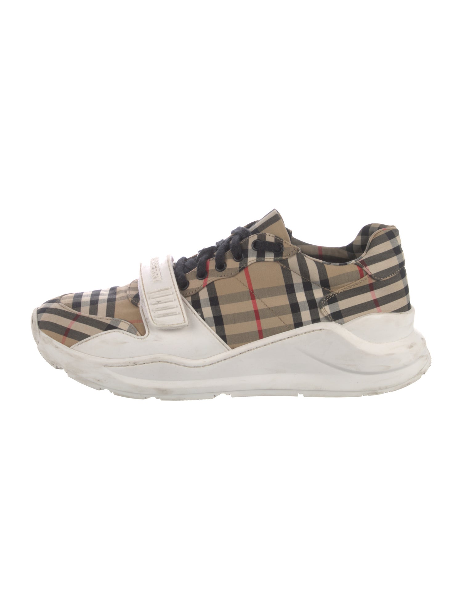 Burberry House Check Pattern Sneakers