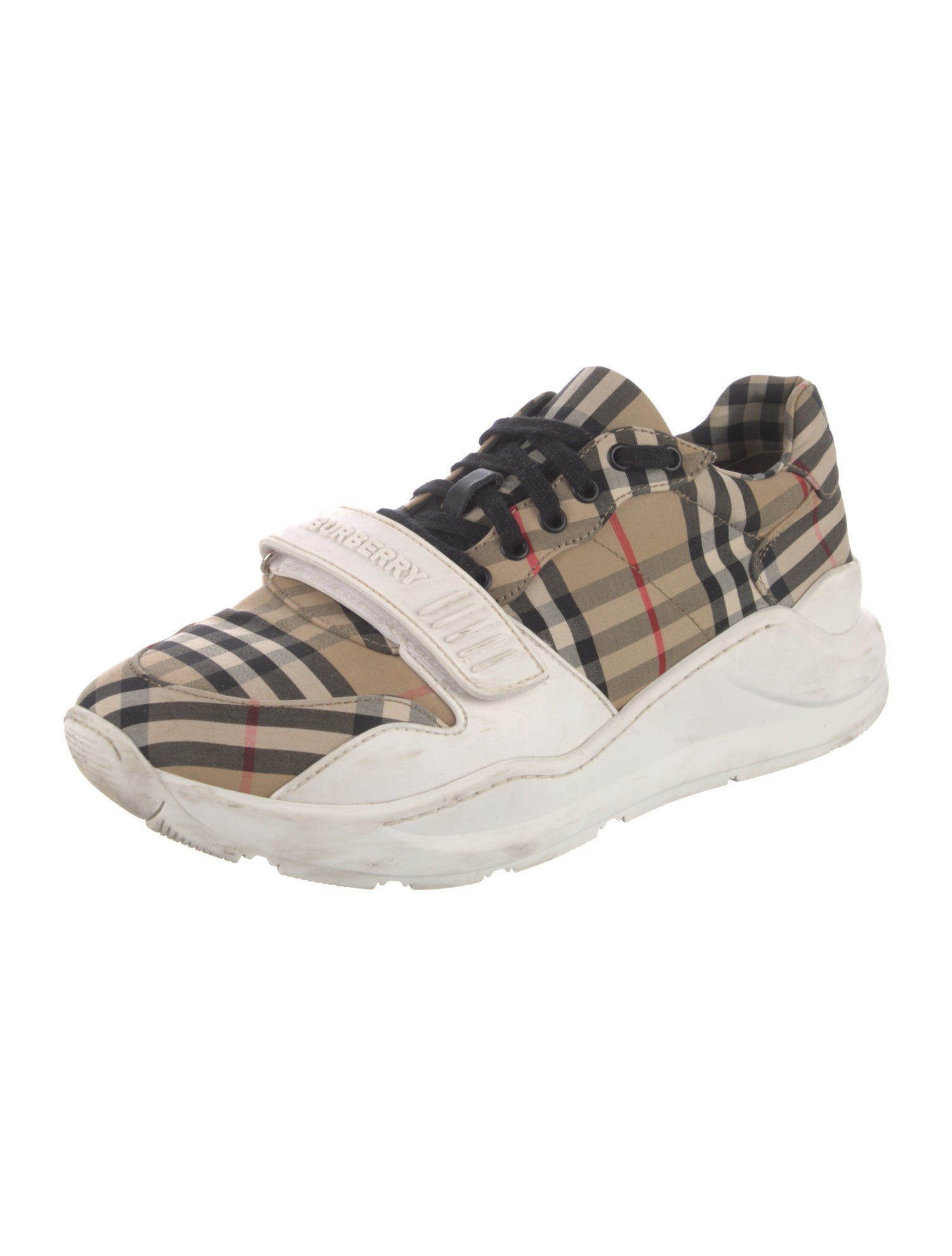 Burberry House Check Pattern Sneakers