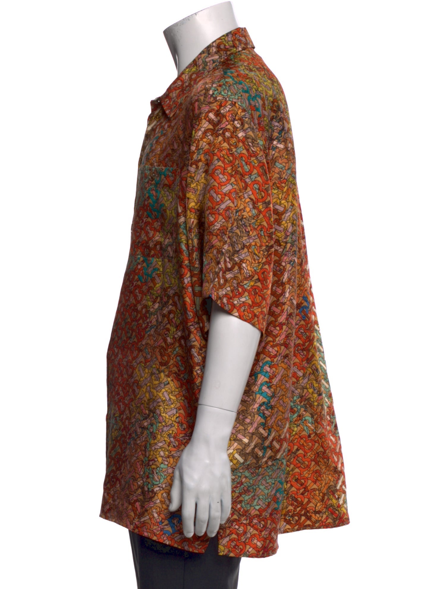 Burberry TB Monogram Silk Shirt