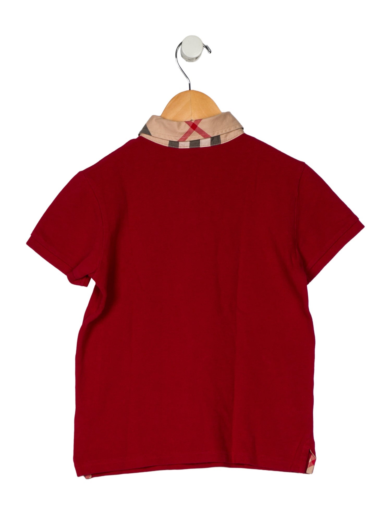 Burberry Kids boys' short sleeve polo