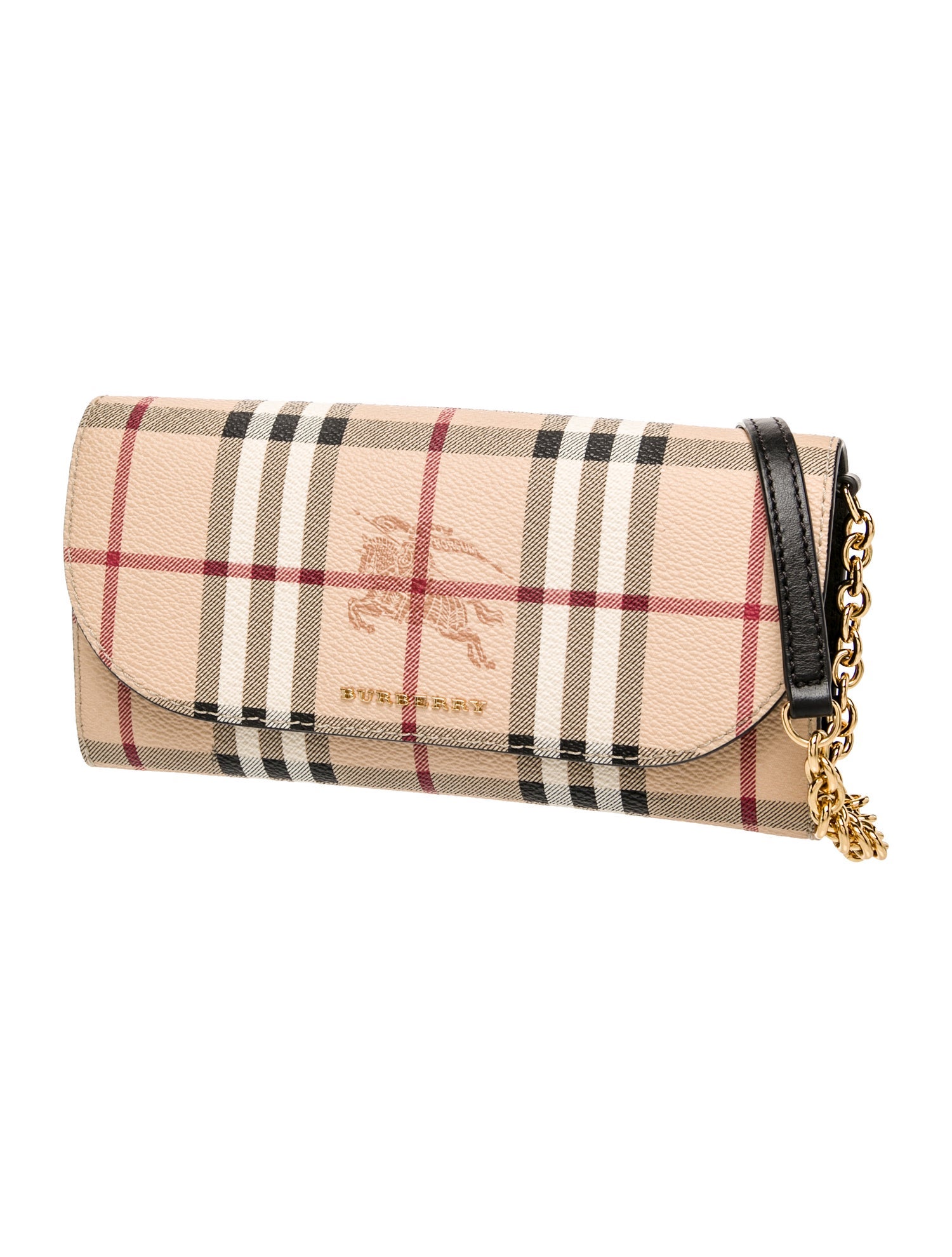 Burberry Haymarket Check Clutch