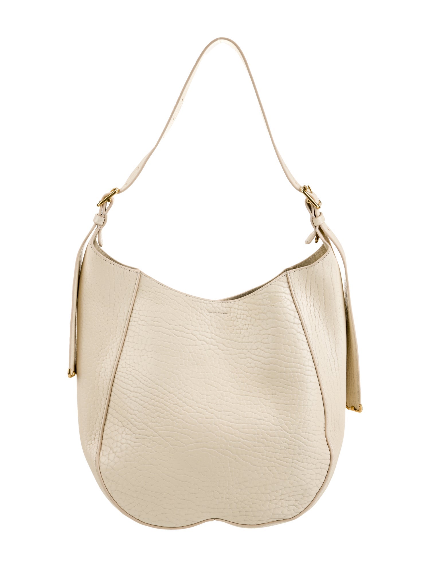 Burberry Calf Leather Shoulder Bag