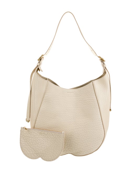 Burberry Calf Leather Shoulder Bag