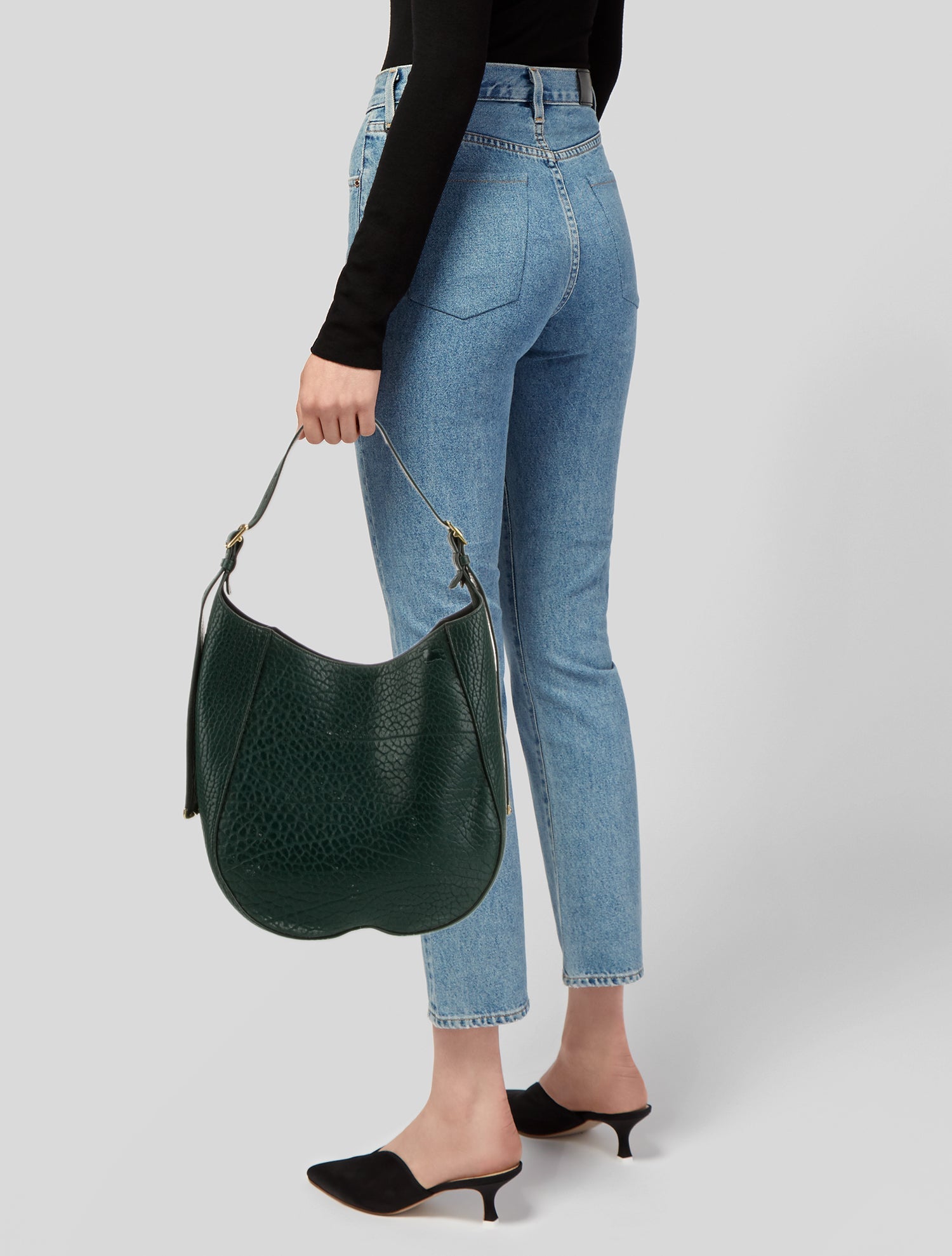 Burberry Leather Shoulder Bag