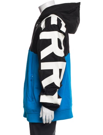 Burberry Colorblock Pattern Windbreaker