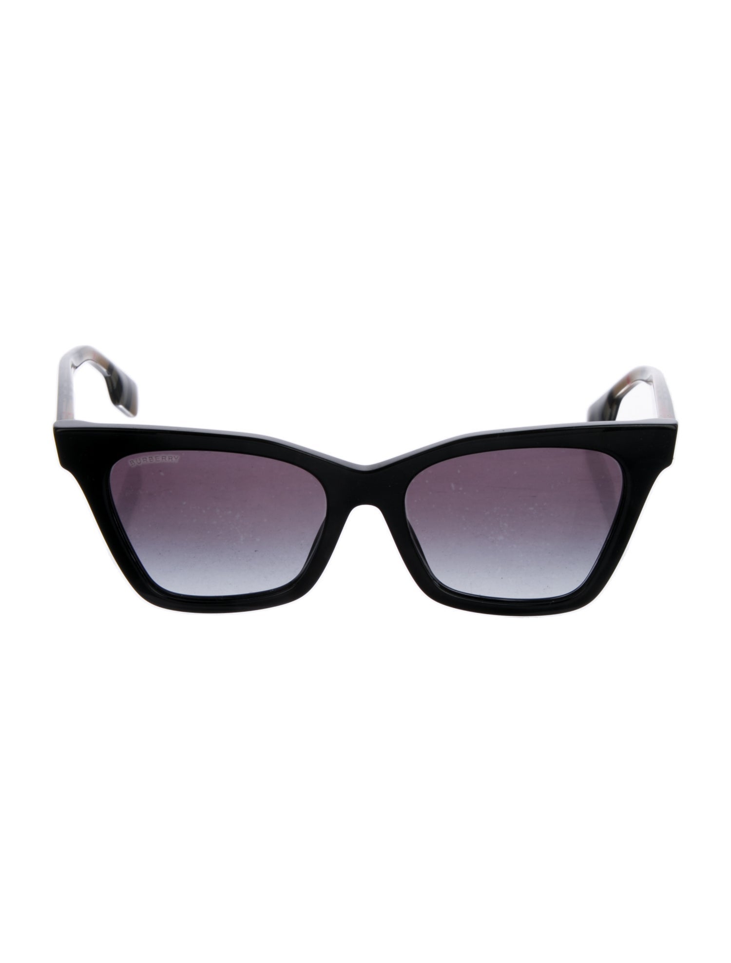 Burberry House Check Pattern Cat-Eye Sunglasses
