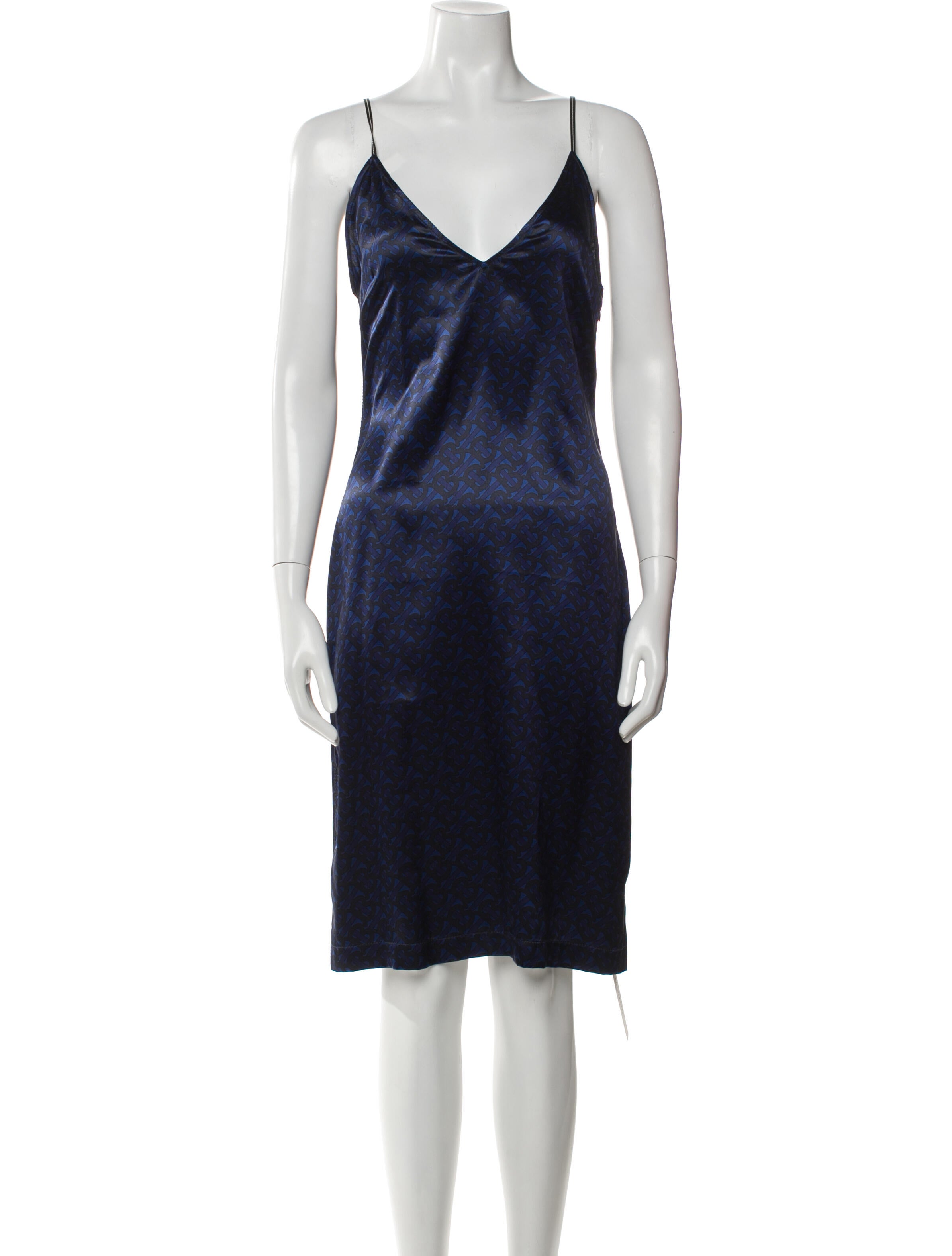 Burberry Silk Knee-Length Dress w/ Tags