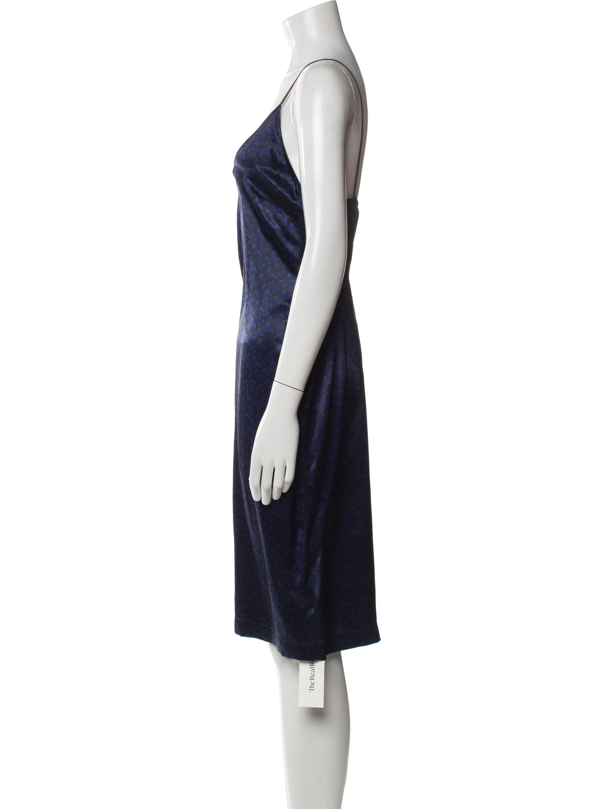 Burberry Silk Knee-Length Dress w/ Tags