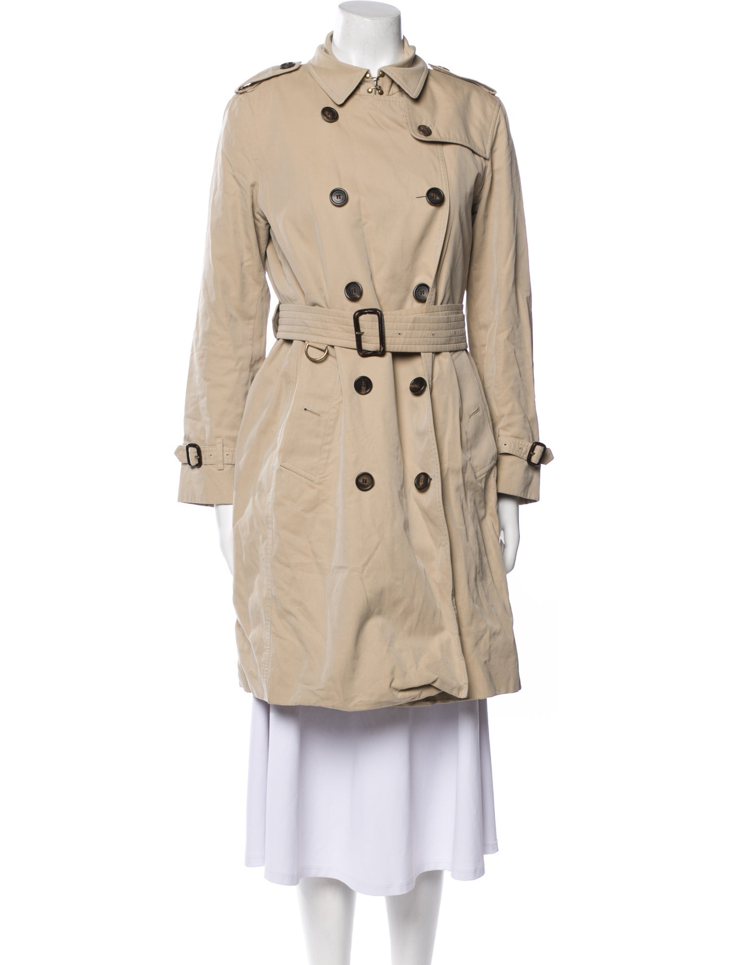 Burberry Wool Trench Coat