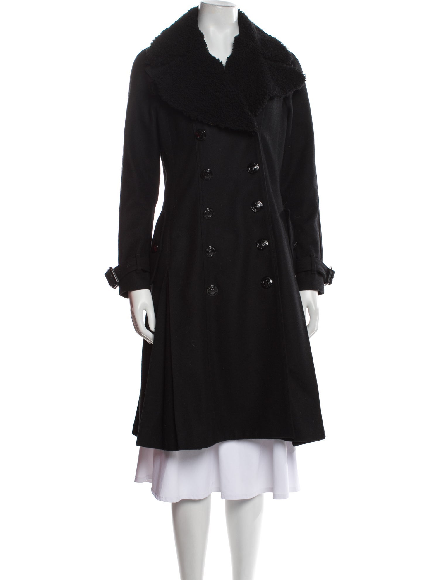 Burberry Virgin Wool Trench Coat
