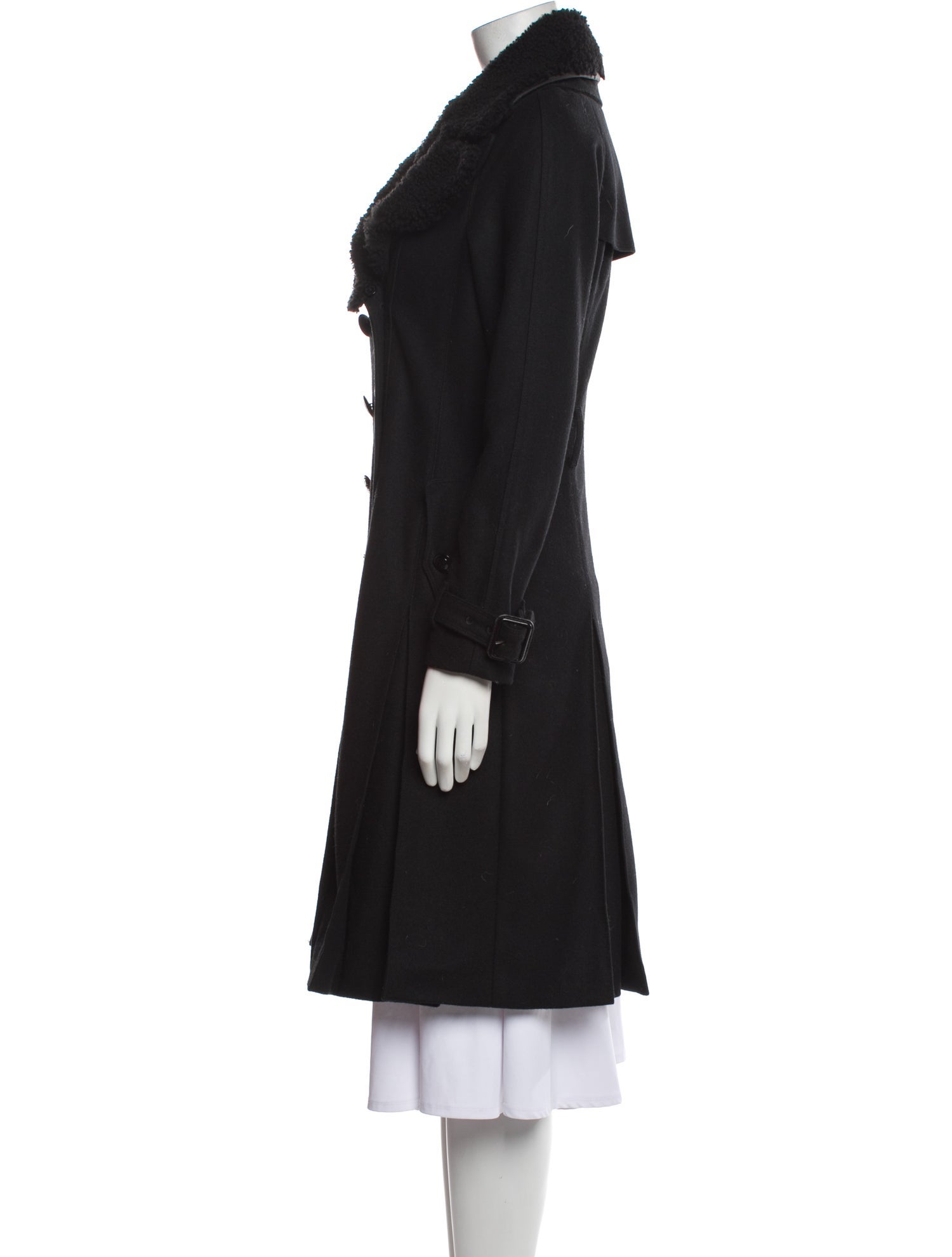 Burberry Virgin Wool Trench Coat