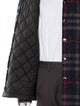 Burberry Plaid Print Utility Jacket