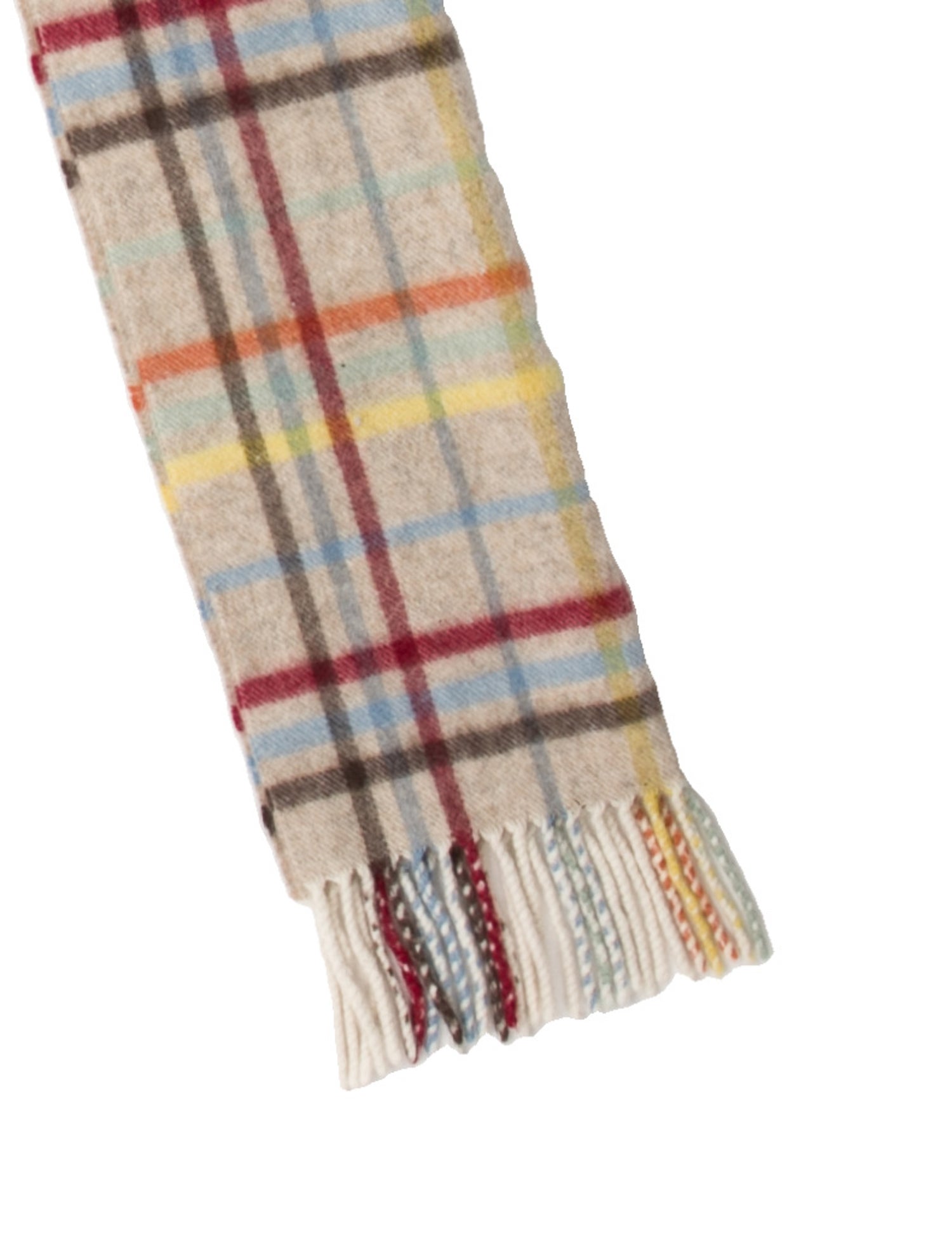 Burberry Cashmere House Check Pattern Scarf