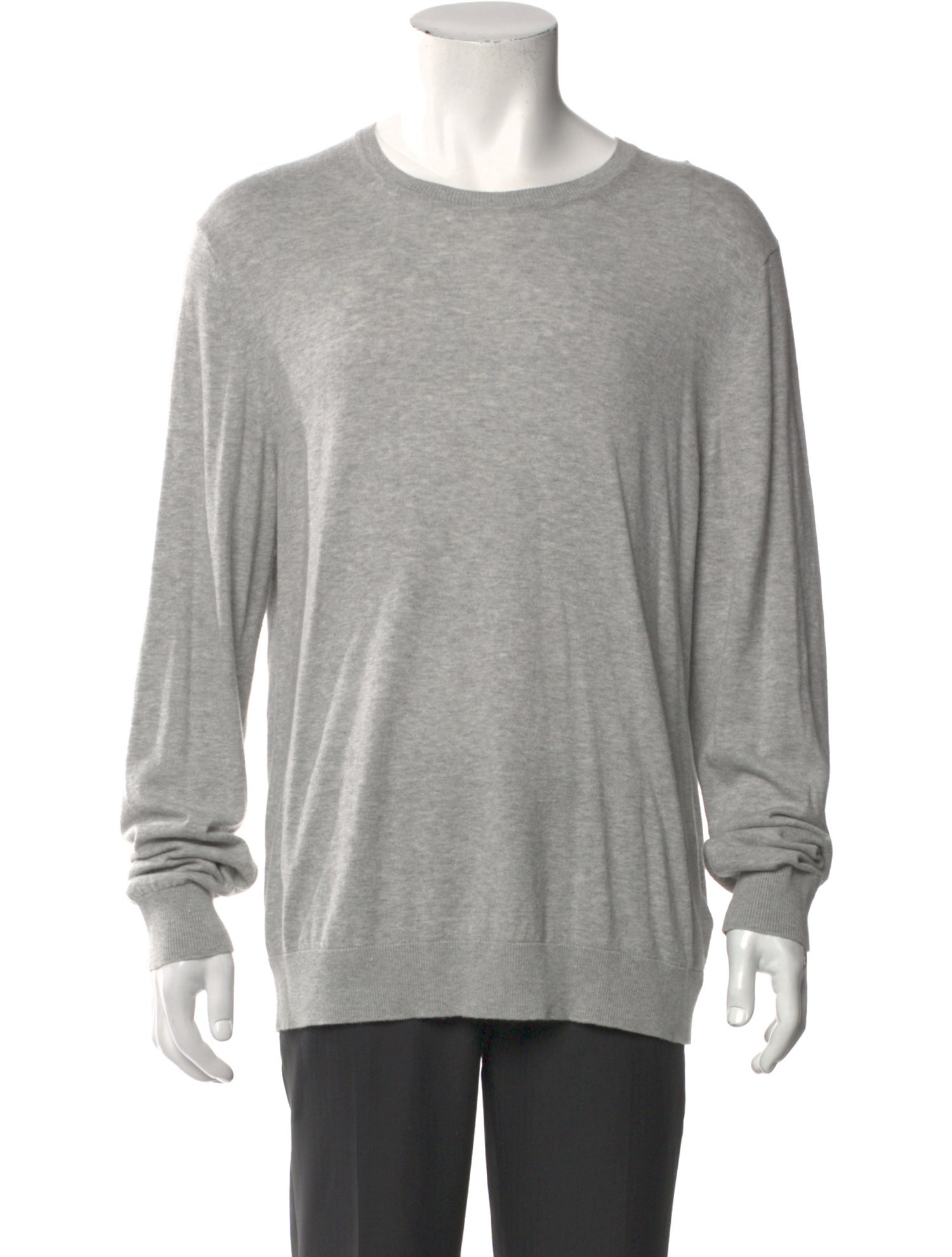 Burberry House Check Pattern Crew Neck Pullover