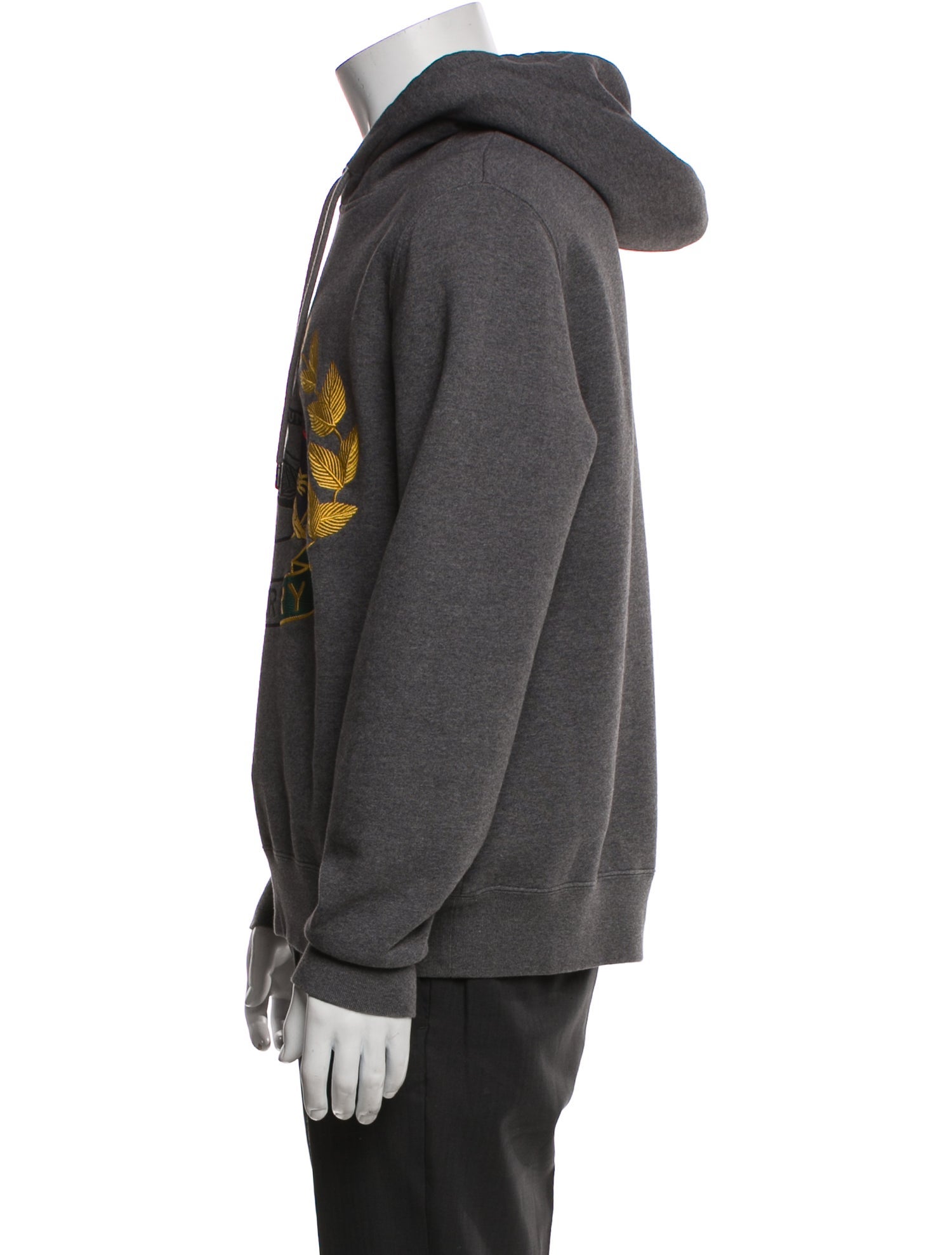 Burberry Nova Check Pattern Crew Neck Hoodie