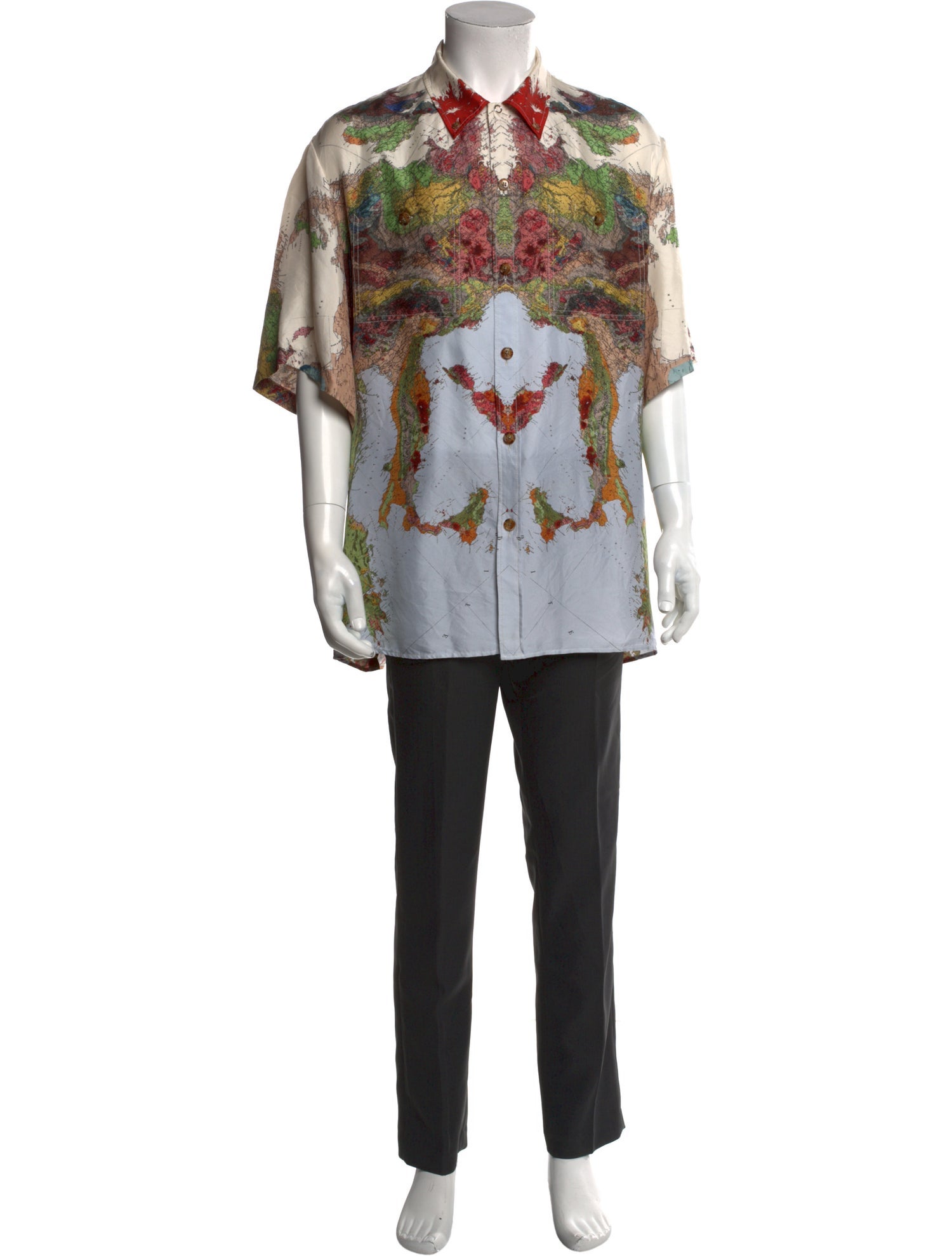 Burberry Silk Printed Shirt