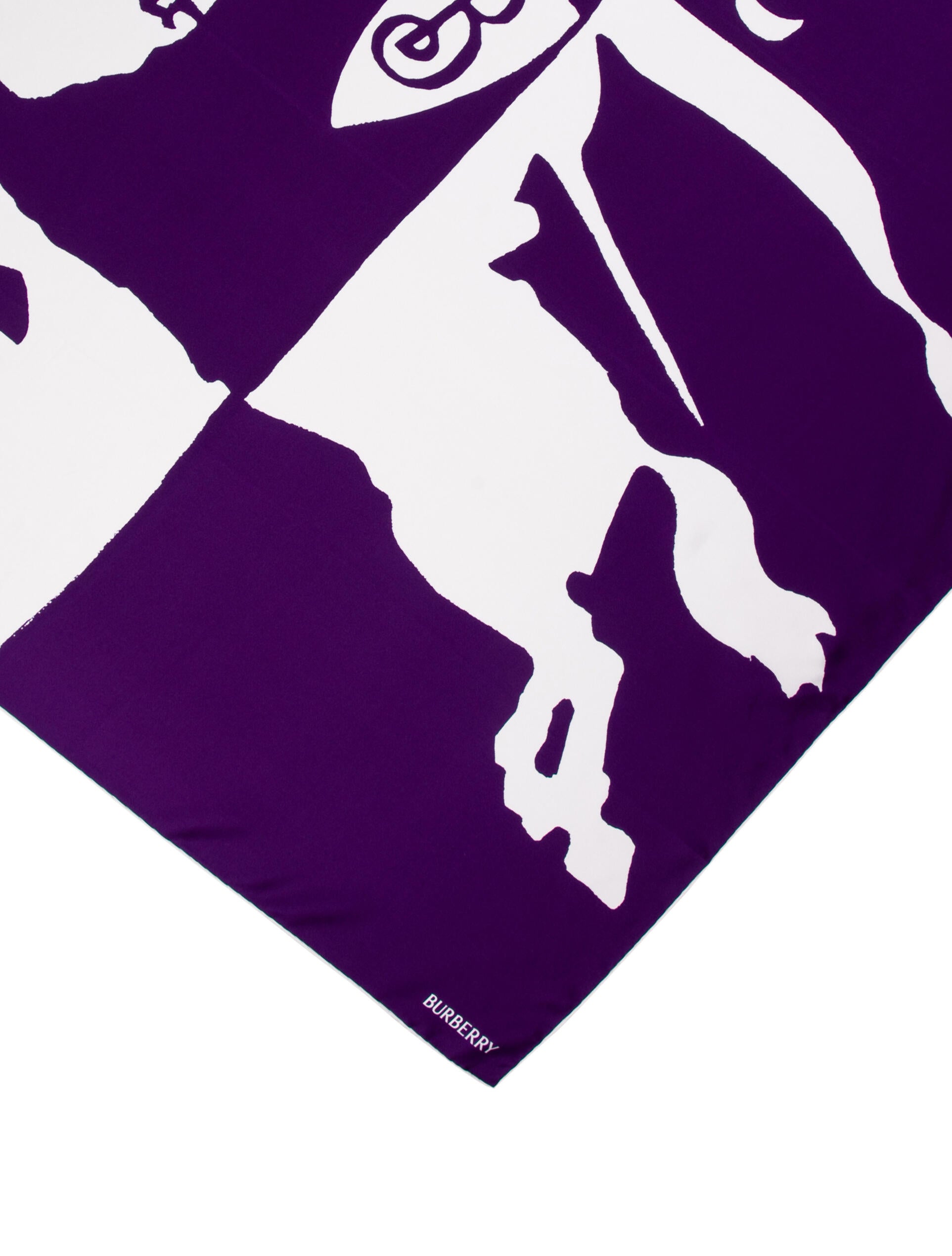 Burberry Silk Printed Scarf