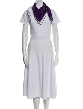 Burberry Silk Printed Scarf