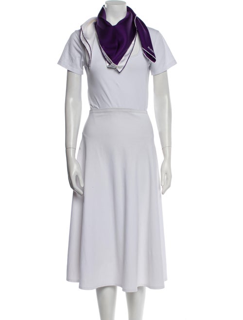 Burberry Silk Printed Scarf