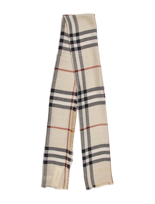 Burberry Wool Striped Scarf