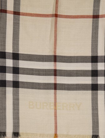 Burberry Wool Striped Scarf