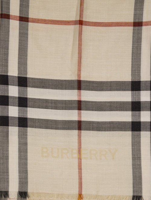 Burberry Wool Striped Scarf