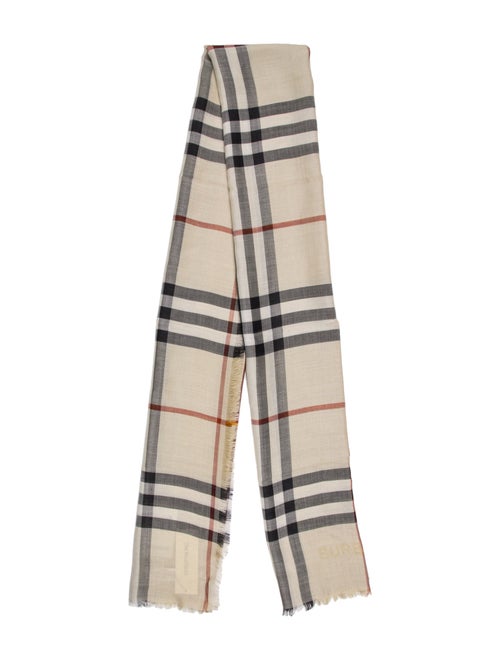 Burberry Wool Striped Scarf