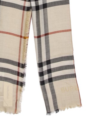 Burberry Wool Striped Scarf