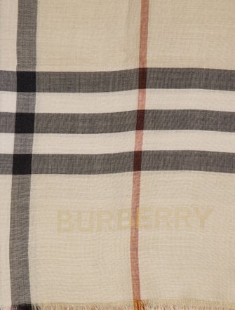 Burberry Wool Striped Scarf