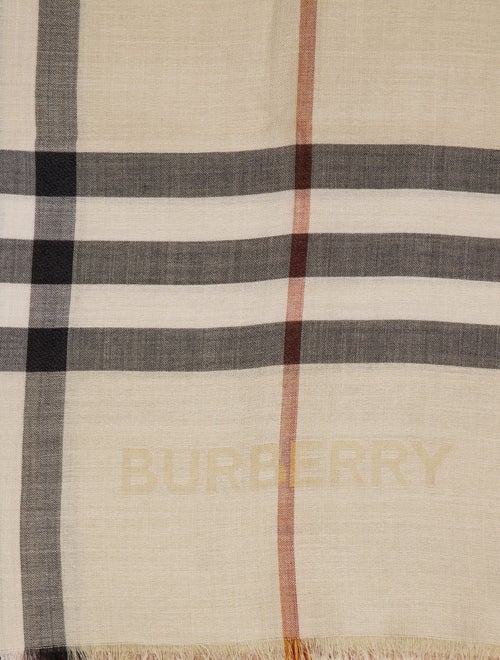 Burberry Wool Striped Scarf