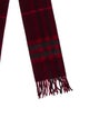 Burberry Cashmere Plaid Print Scarf
