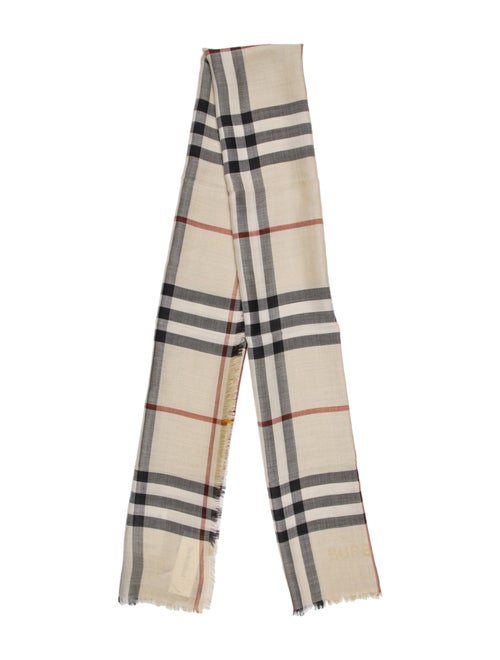 Burberry Wool Striped Scarf