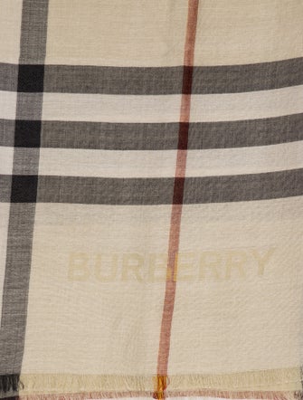 Burberry Wool Striped Scarf
