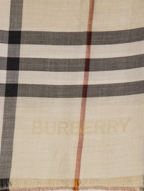 Burberry Wool Striped Scarf