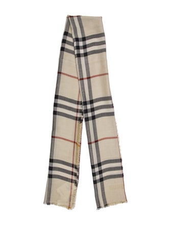 Burberry Wool Striped Scarf