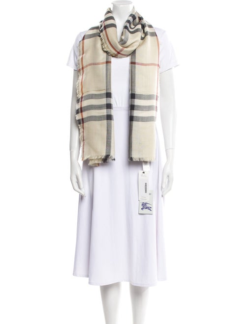 Burberry Wool Striped Scarf