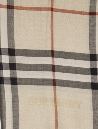 Burberry Wool Striped Scarf