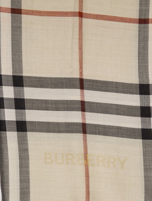Burberry Wool Striped Scarf