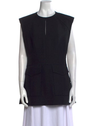 Burberry Wool Crew Neck Tunic